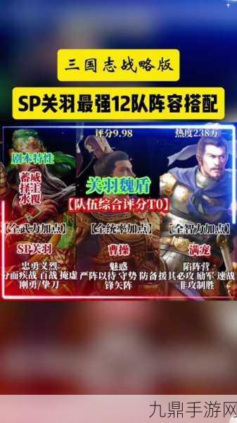 三国志战略版，魏国属关羽阵容搭配全攻略