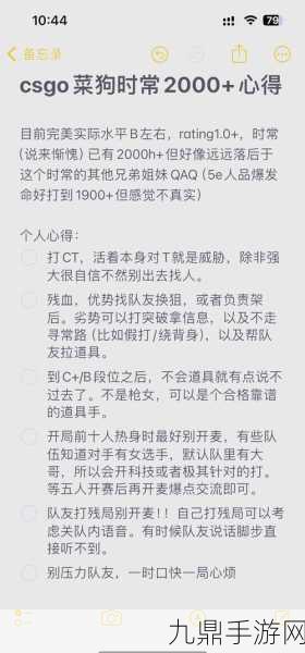 暴躁老阿姨的CSGO秘籍，1. 《暴躁老阿姨教你如何在CSGO中赢得每一局