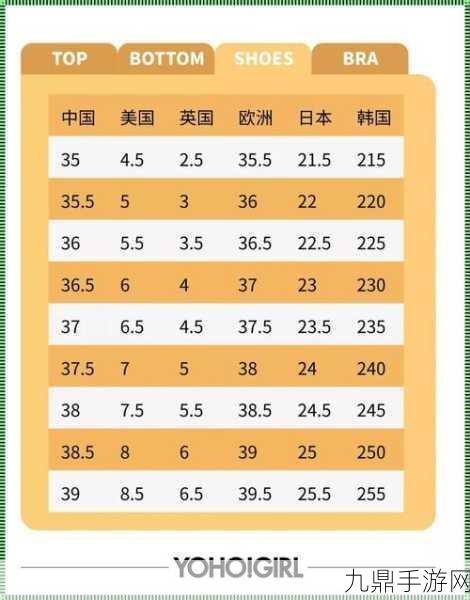 亚洲一码和欧洲二码的尺码区别差异详解，亚洲一码与欧洲二码尺码差异详解及选购指南