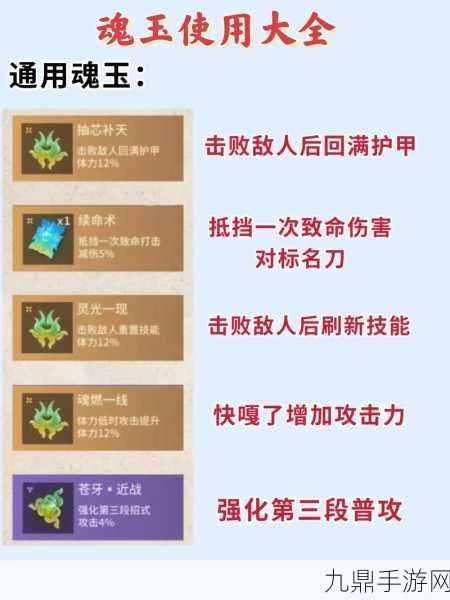 永劫无间魂玉选择全攻略，打造你的专属战斗神器