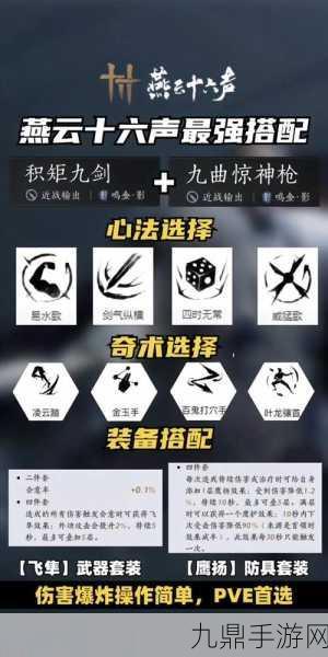 燕云十六声无名剑法，解锁武学突破新篇章