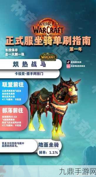 魔兽世界法师买马全攻略，驰骋艾泽拉斯的优雅之选