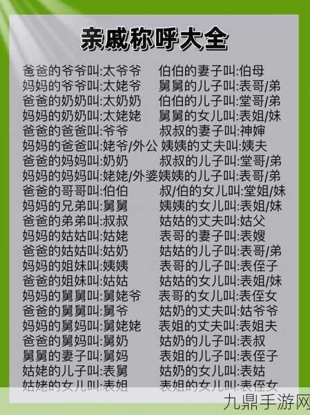 超脑神探怀旧找亲戚全攻略，解锁爸爸的亲戚圈