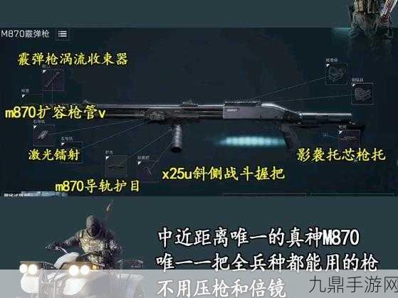 三角洲行动M870，强度玩法全解析，究竟好不好用？