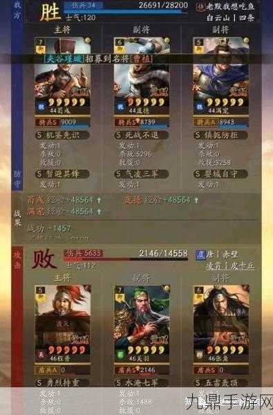 三国志战略版，揭秘SP庞德T0阵容的制胜之道