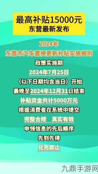 2025汽车报废补贴再启航，玩家速览，你的换新福利有多少？