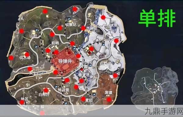 和平精英雨林地图揭秘，河静区域位置全解析