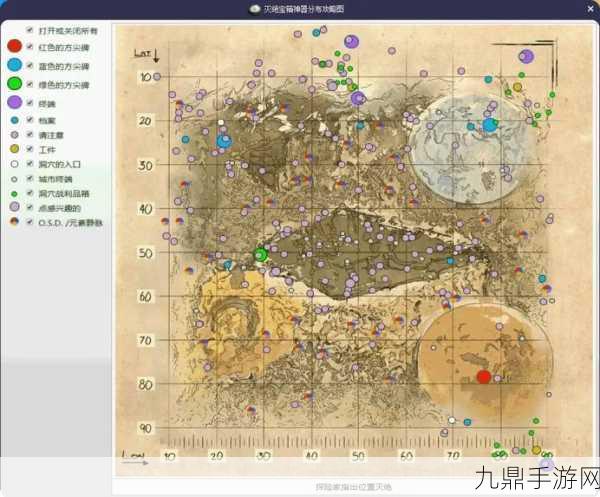 方舟生存进化，黑曜石高效采集秘籍与全图热点揭秘