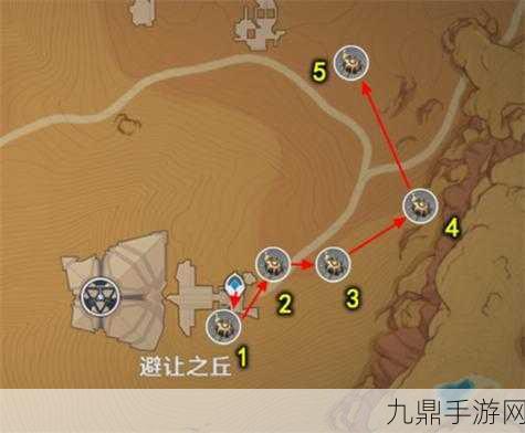 原神探索之旅，圣金虫采集路线全揭秘