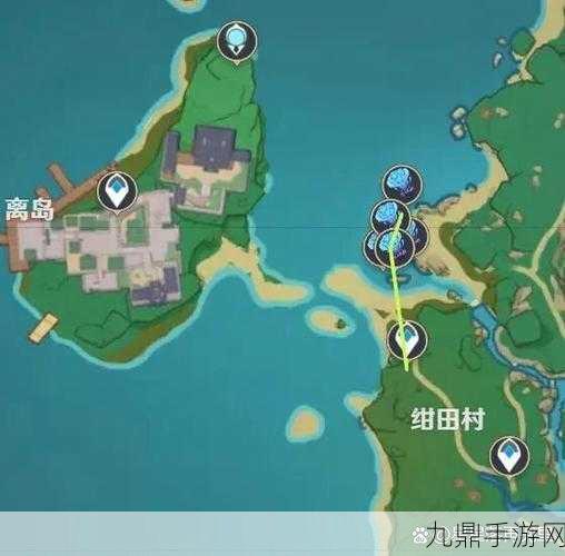 原神海灵芝全图探索指南，揭秘高效采集宝藏点