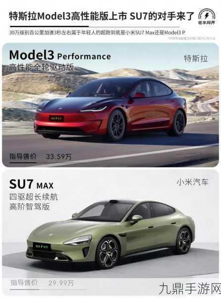 特斯拉Model 3高性能版来袭，手游玩家们的跨界狂欢！