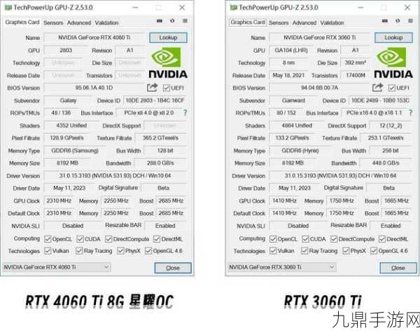 影驰显卡新力量，4060大将与3060大将OC深度解析