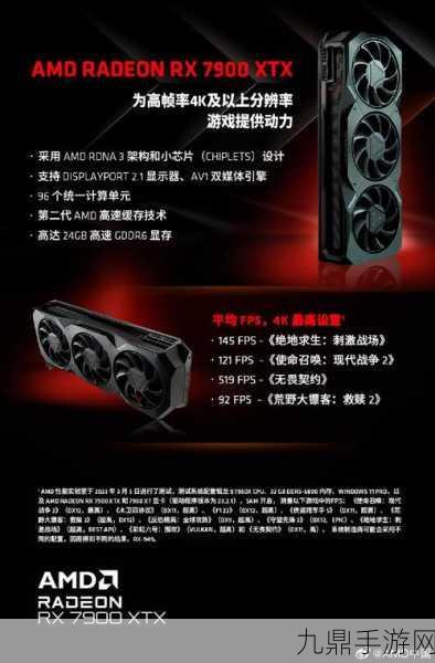 AMD低调亮相RX 9000系列显卡，手游玩家迎来性能与价格双重惊喜