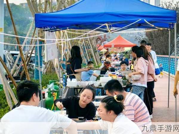 畅玩樱花夜市，享受休闲时光