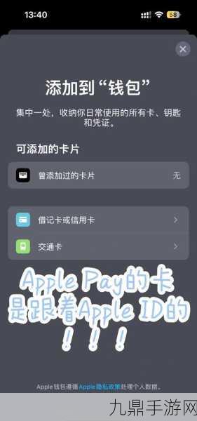 Apple Pay，苹果生态中的隐形王者，手游玩家为何不可忽视？