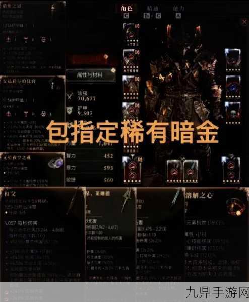 暗黑2装备升级全攻略，解锁暗金装备合成新境界