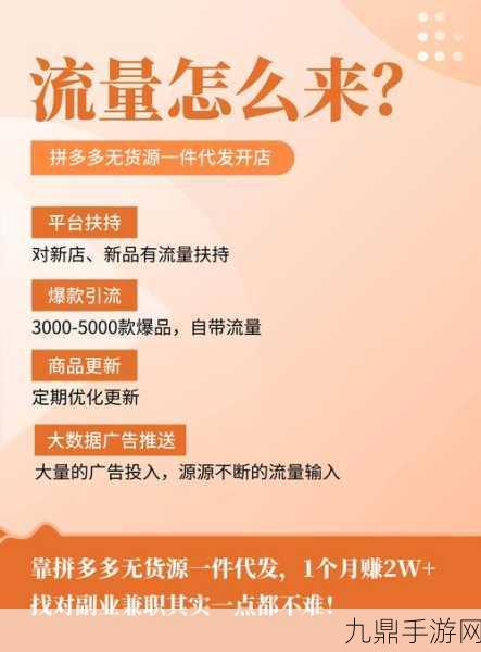 拼多多电商生态崛起，手游玩家也受益，超5500万就业岗位背后的普惠风暴