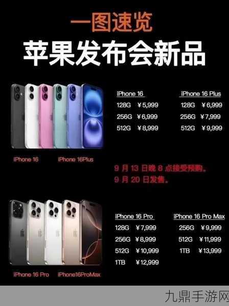 苹果秋季新品发布会前瞻，iPhone 16系列，手游玩家需审慎选择的五大理由